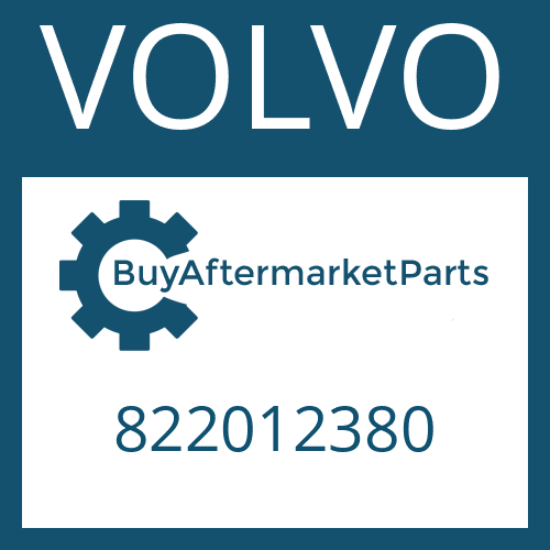 VOLVO 822012380 - INPUT FLANGE