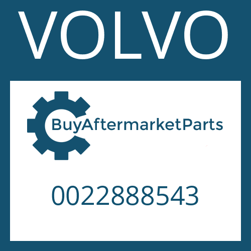VOLVO 0022888543 - COVER PLATE