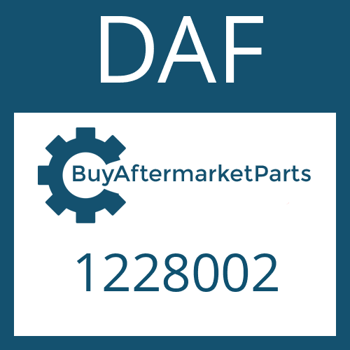 DAF 1228002 - FORK HEAD for Heavy Equipment