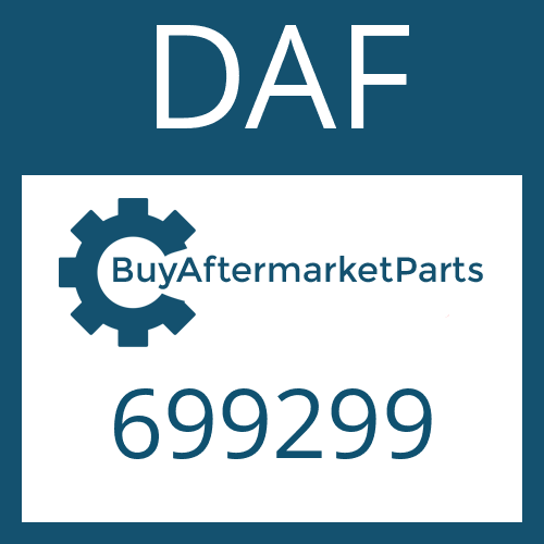 DAF 699299 - GASKET