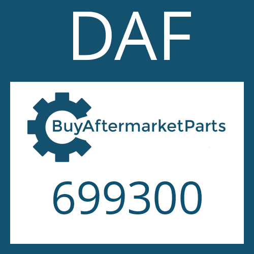 DAF 699300 - GASKET