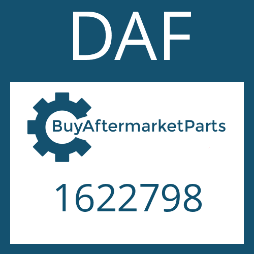 DAF 1622798 - SHAFT SEAL