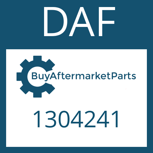 DAF 1304241 - GASKET