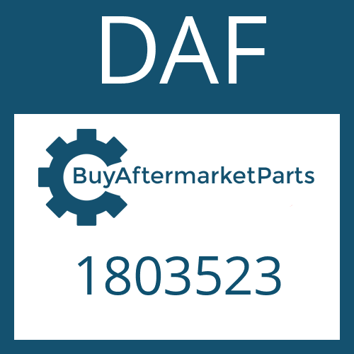 DAF 1803523 - PLUG-IN BUSH for Heavy Equipment