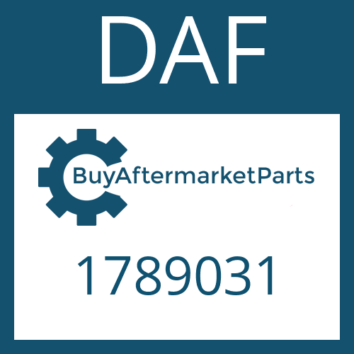 DAF 1789031 - DIAPHRAGM ACCUMULATOR