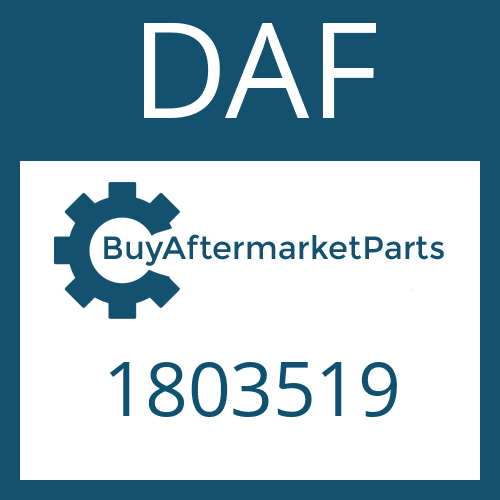 DAF 1803519 - PLUG-IN HOUSING