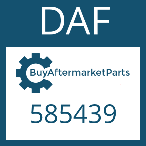 DAF 585439 - LOCK WASHER