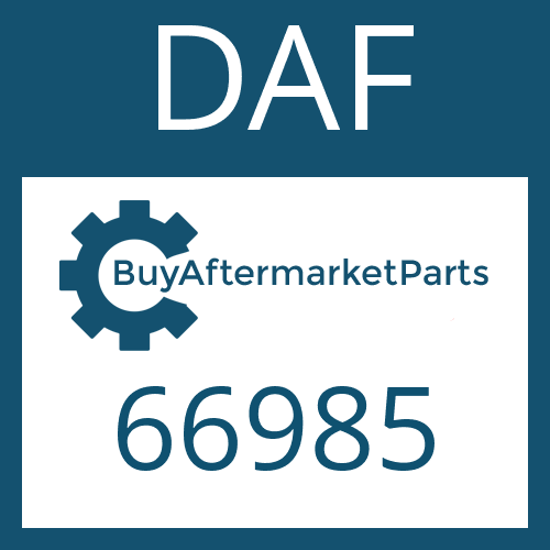 DAF 66985 - SPRING WASHER