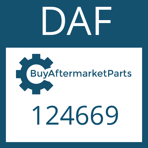 DAF 124669 - RETAINING RING