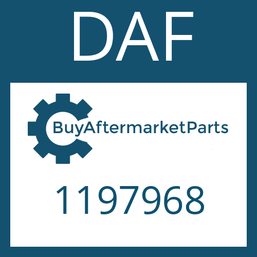 DAF 1197968 - HOSE CLAMP