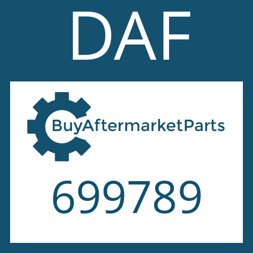 DAF 699789 - O-RING