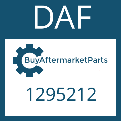 DAF 1295212 - SHAFT SEAL