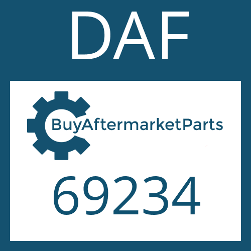 DAF 69234 - SEALING RING