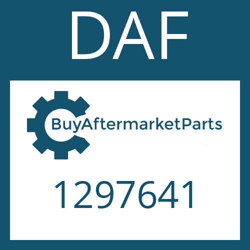 DAF 1297641 - SEALING RING