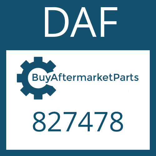 DAF 827478 - HEXAGON SCREW