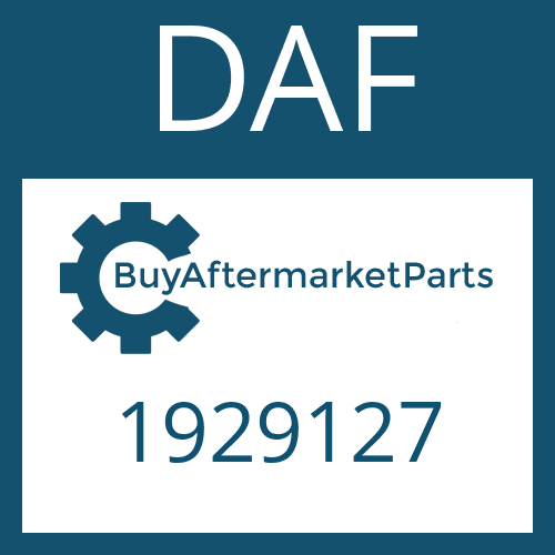 DAF 1929127 - HEXAGON SCREW