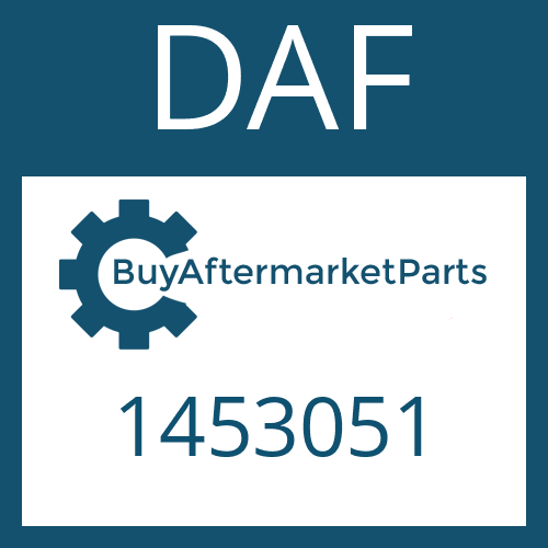 DAF 1453051 - HEXAGON SCREW