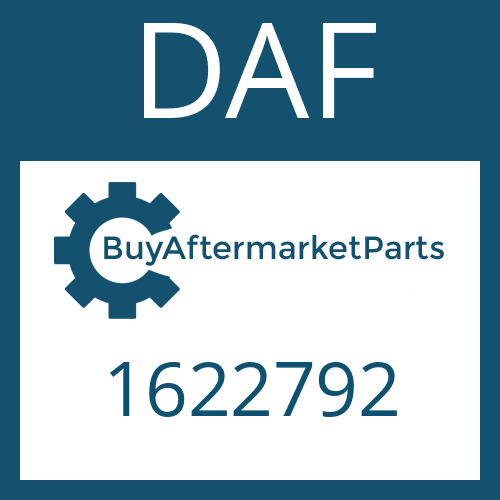 DAF 1622792 - HEXAGON NUT