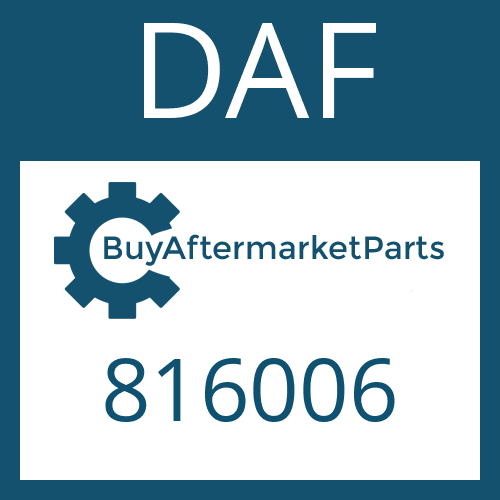 DAF 816006 - WASHER