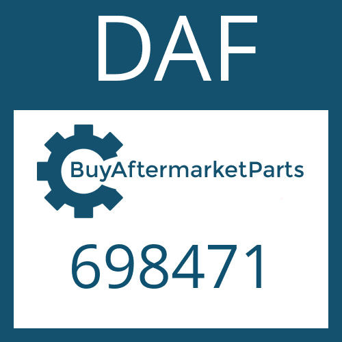 DAF 698471 - WASHER