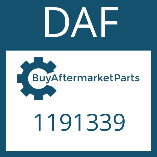 DAF 1191339 - WASHER for Heavy Equipment