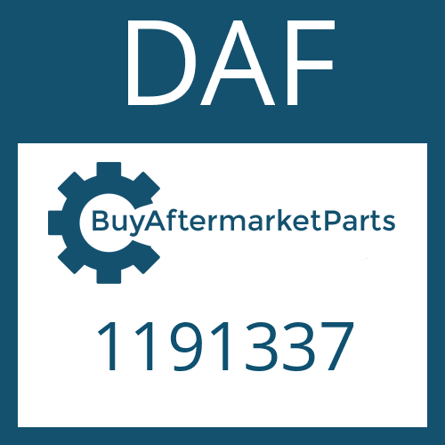 DAF 1191337 - WASHER