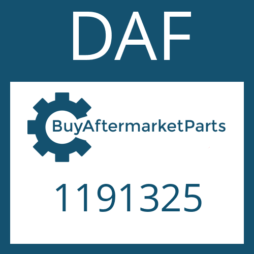 DAF 1191325 - WASHER