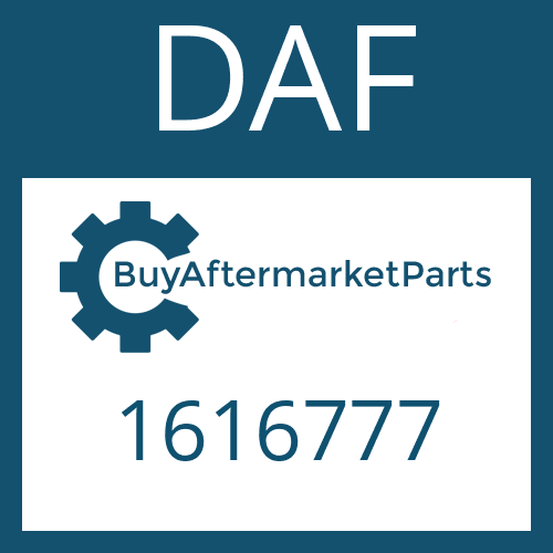 DAF 1616777 - SHAFT SEAL