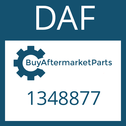 DAF 1348877 - HEXAGON SCREW