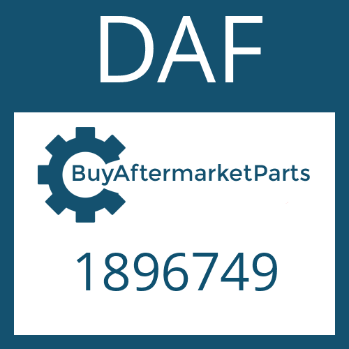 DAF 1896749 - HEXAGON SCREW