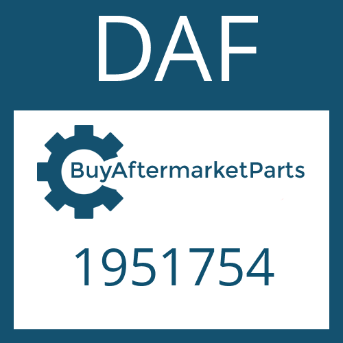 DAF 1951754 - SCREW PLUG