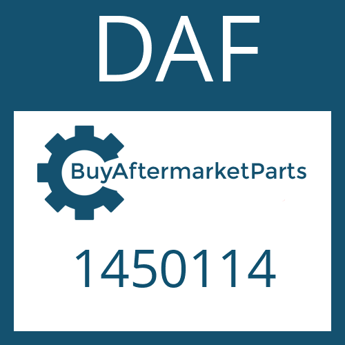 DAF 1450114 - SHAFT SEAL