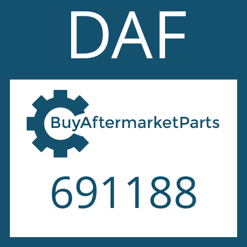 DAF 691188 - WASHER