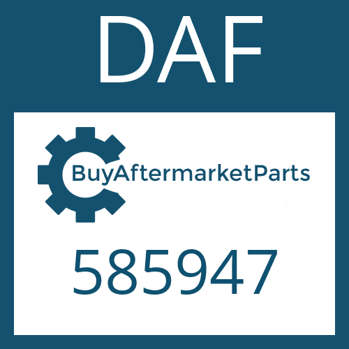 DAF 585947 - REVERSE IDLER GEAR