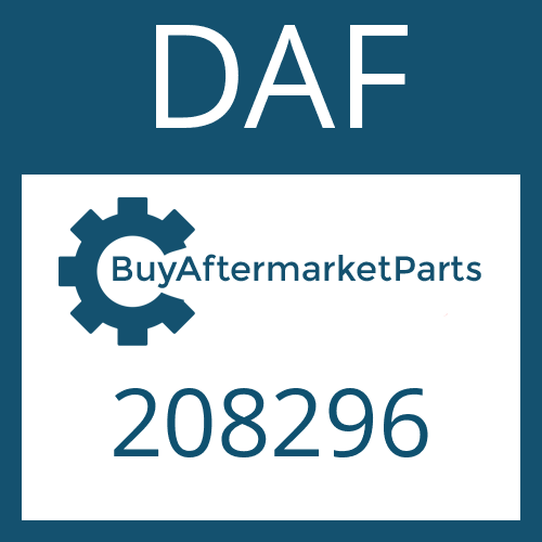 DAF 208296 - OUTPUT FLANGE