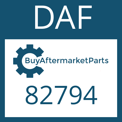 DAF 82794 - GASKET