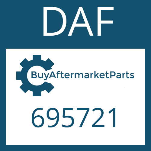 DAF 695721 - HELICAL GEAR