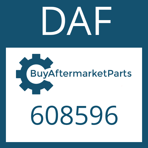 DAF 608596 - CLUTCH BODY