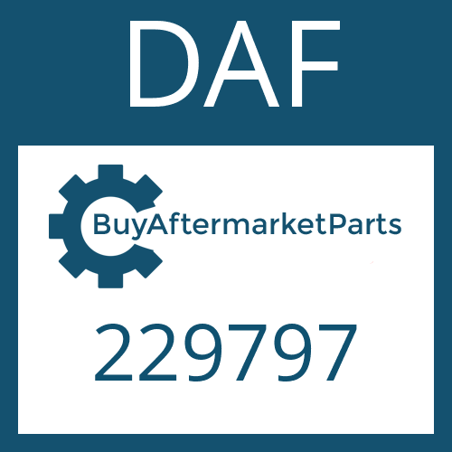 DAF 229797 - HELICAL GEAR