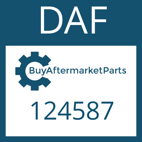 DAF 124587 - WASHER