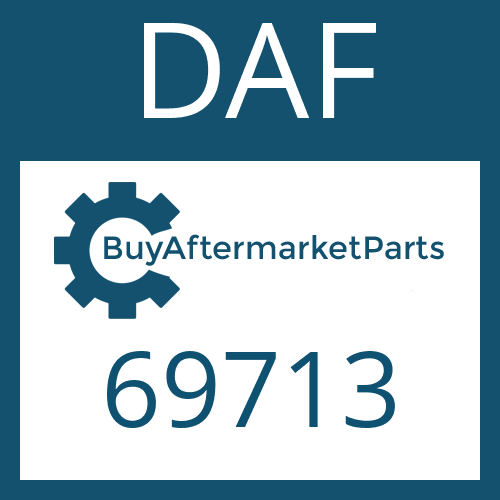 DAF 69713 - GASKET