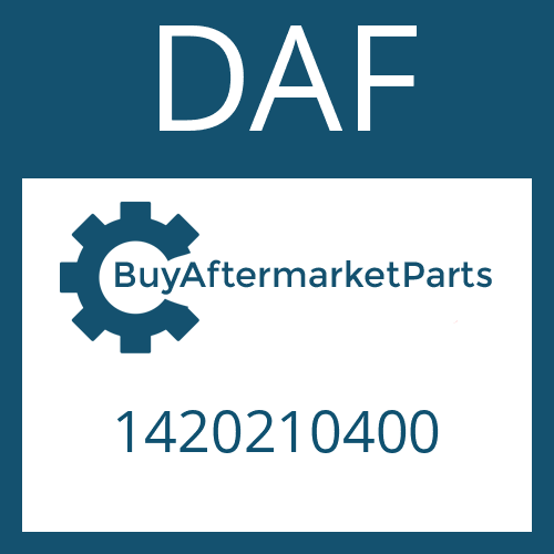 DAF 1420210400 - LAYSHAFT for Heavy Equipment