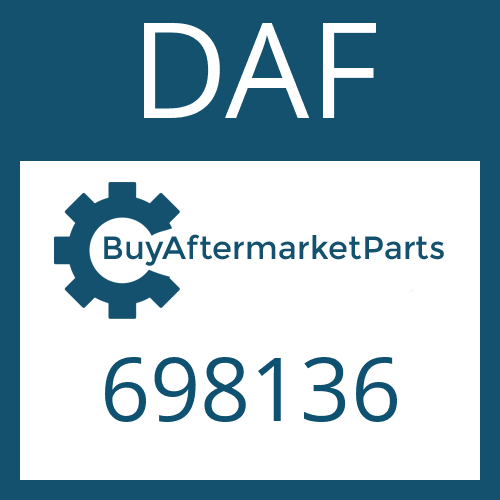 DAF 698136 - HELICAL GEAR