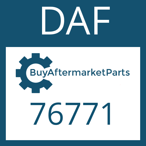 DAF 76771 - FLANGE