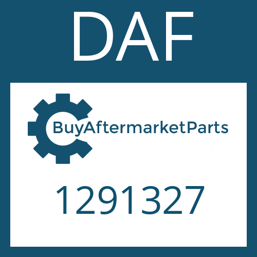 DAF 1291327 - GEAR SHIFT SHAFT