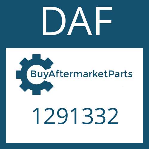 DAF 1291332 - GASKET