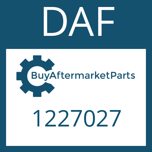 DAF 1227027 - GEAR SHIFT RAIL