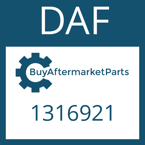 DAF 1316921 - GEAR SHIFT SHAFT