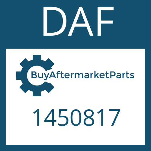 DAF 1450817 - BOLT for Heavy Equipment