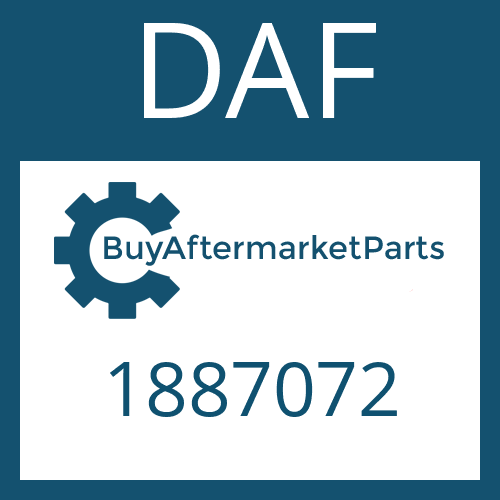 DAF 1887072 - SHAFT